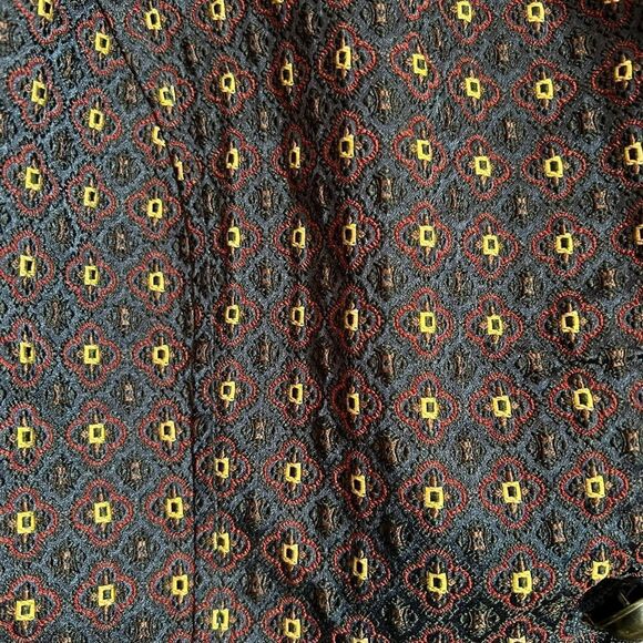 Free People shrunken jacquard blazer.  size small - Picture 6 of 10